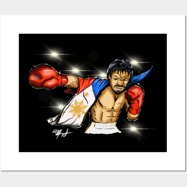 Fighting Pride of the Philippines Wall Art by maersky